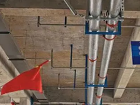 长武管廊支架的安装方法